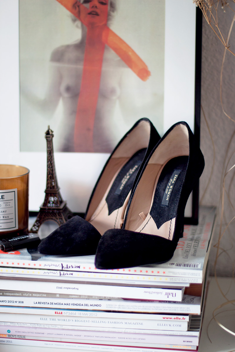 Shop my closet: Asymmetric Zara Pumps & more