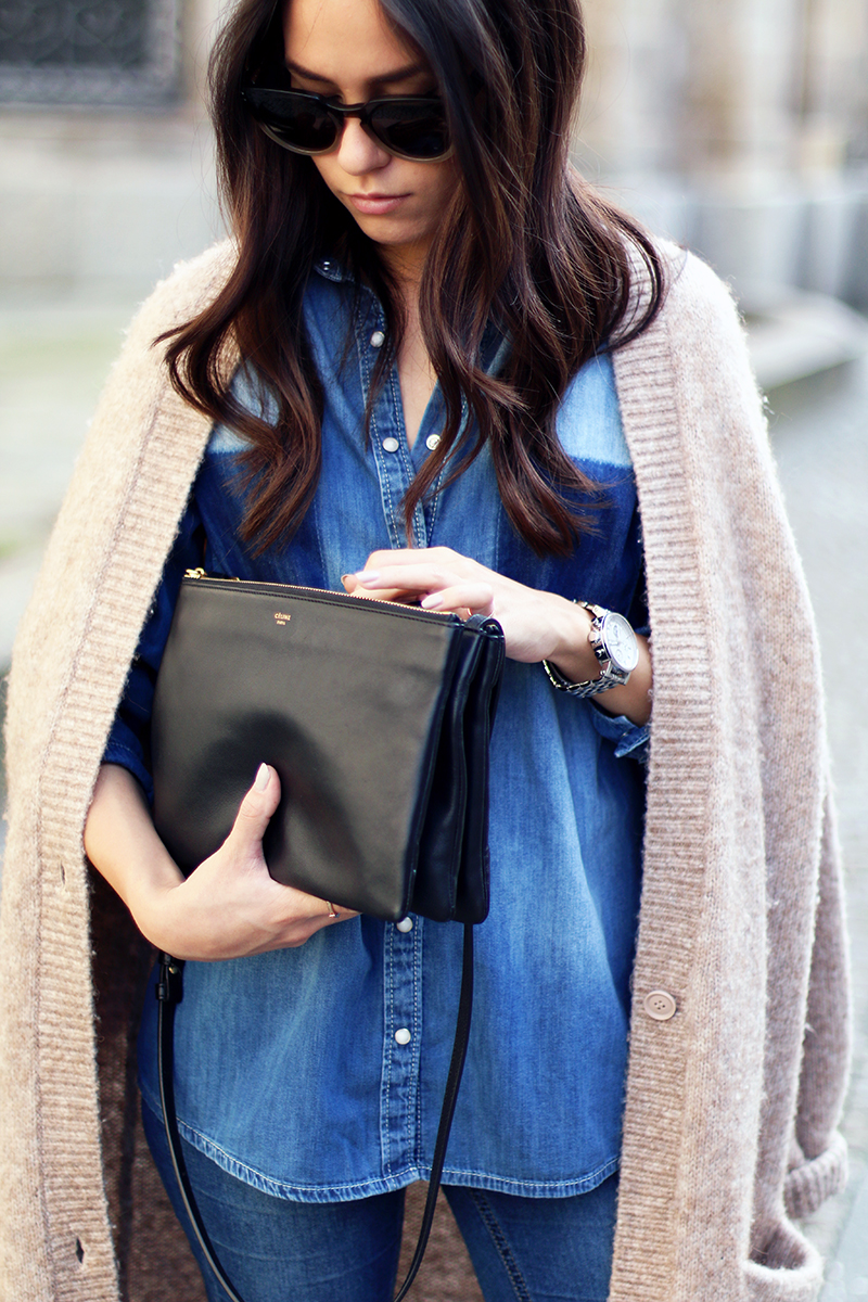 Outfit Denim on Denim Mavi