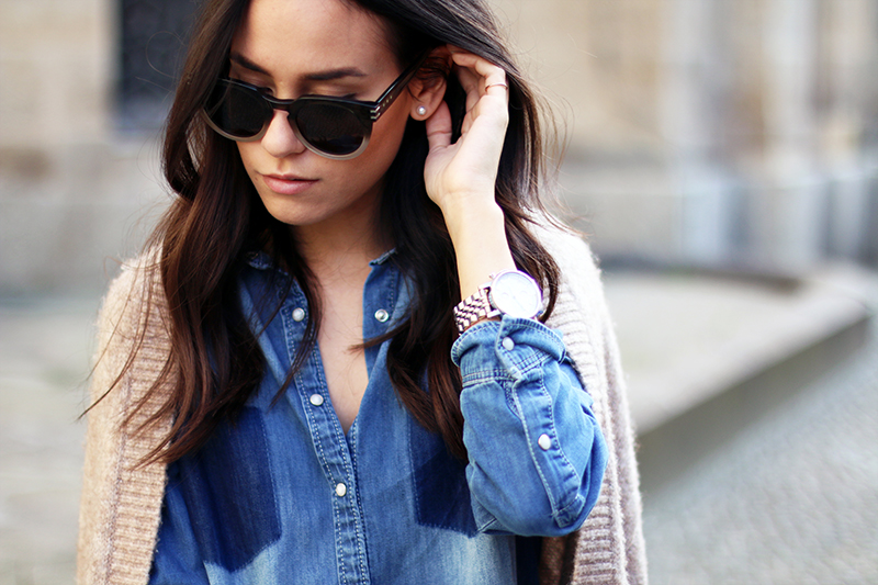 Outfit Denim on Denim Mavi