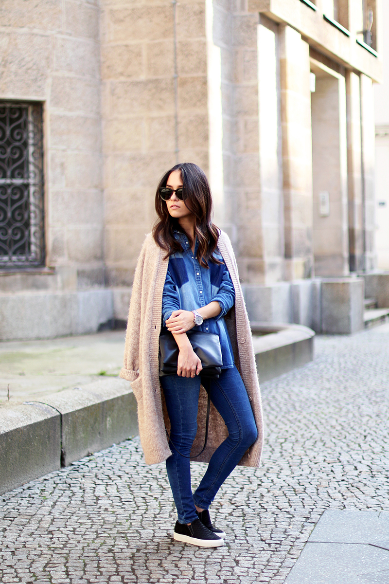 Outfit Denim on Denim Mavi