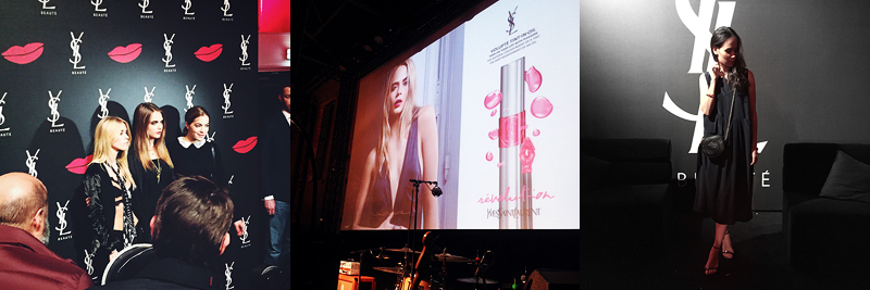 Yves Saint Laurent Beauté, Cara Delevingne, London