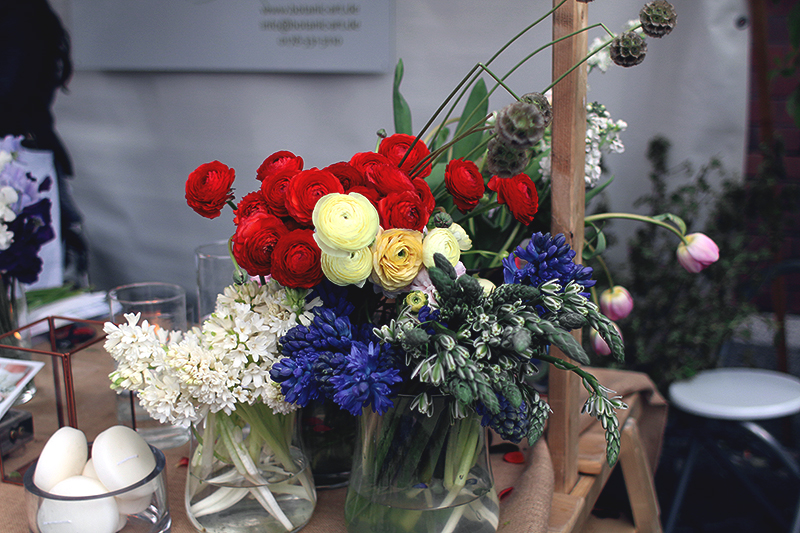 At the flower market