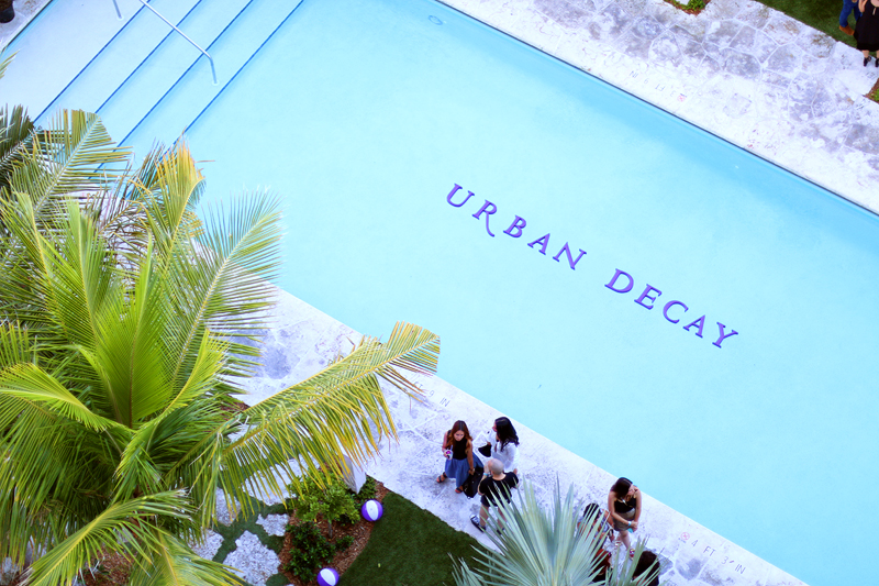 In Miami for the Urban Decay Summer Nights