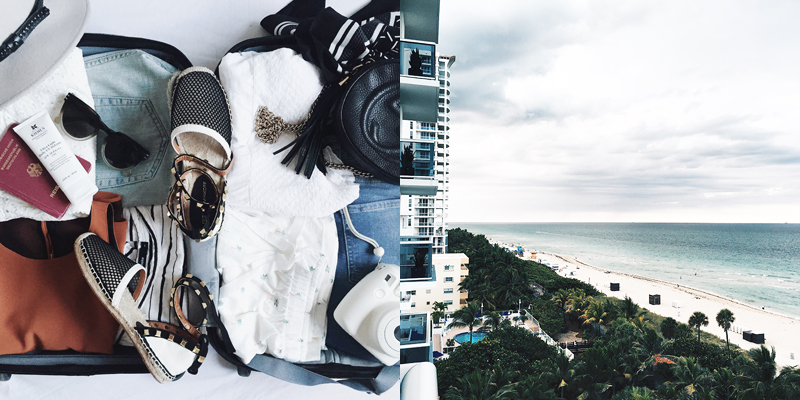 Urban Decay Summer Nights in Miami - What to pack for Miami and my ocean view from the Thompson Hotel