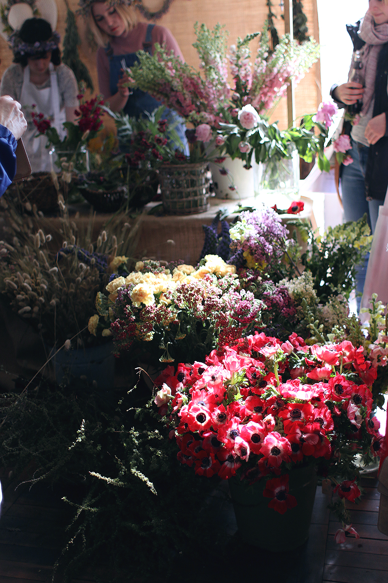At the flower market: Wildflowers and poems from Poems & Posies