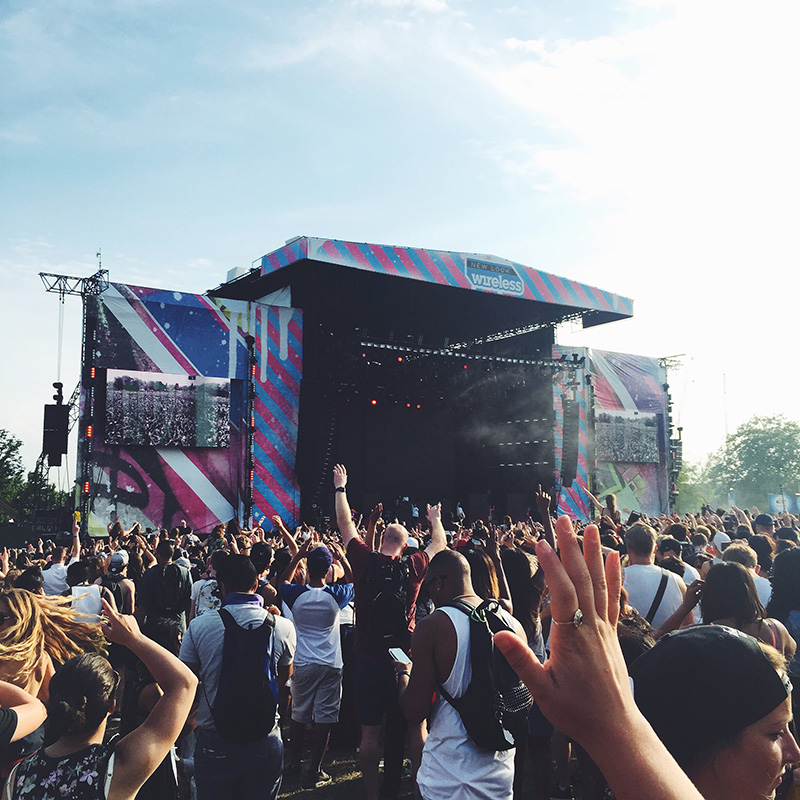 Instadiary: New Look Wireless Festival in London