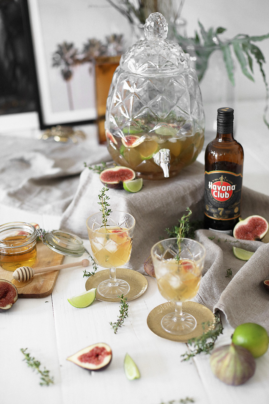 Recipe: End of Summer Canchánchara Bowl - Dark Rum Bowl with Figs and Honey