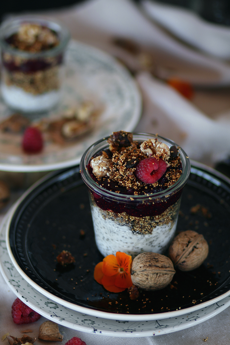 Amaranth Walnut Granola Recipe